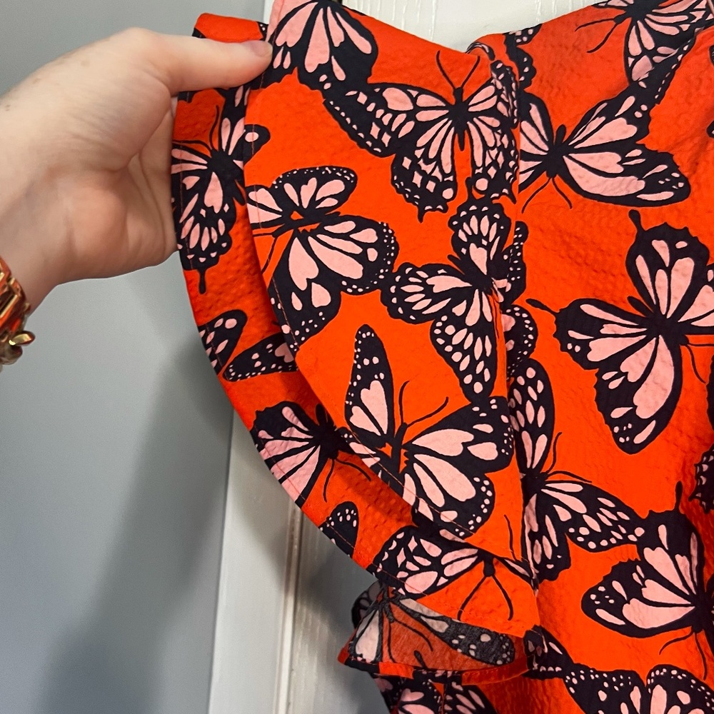 Kate Spade: Small: Spring Flight Flutter-Sleeve T… - image 2